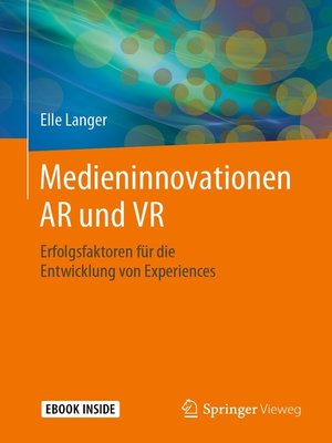 cover image of Medieninnovationen AR und VR